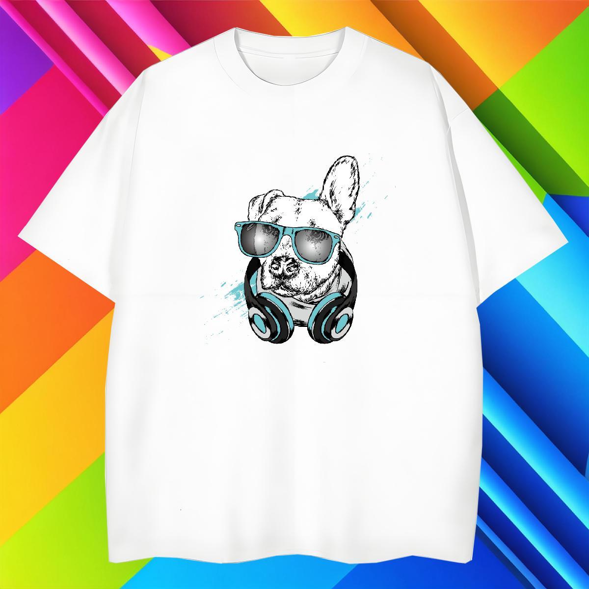 TOP Quality T Shirt For Man dog Breathable Crew Neck Street Oversized 3XL 4XL 100% Cotton 230g Mens Tshirts Factory Direct Tee Shirt