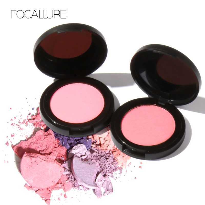 FOCALLURE 16 Color Blush Palette Makeup Nude Matte Blusher Bronzer Powder Palette Shimmer Face Blusher Palette Makeup Cosmetics Y240815