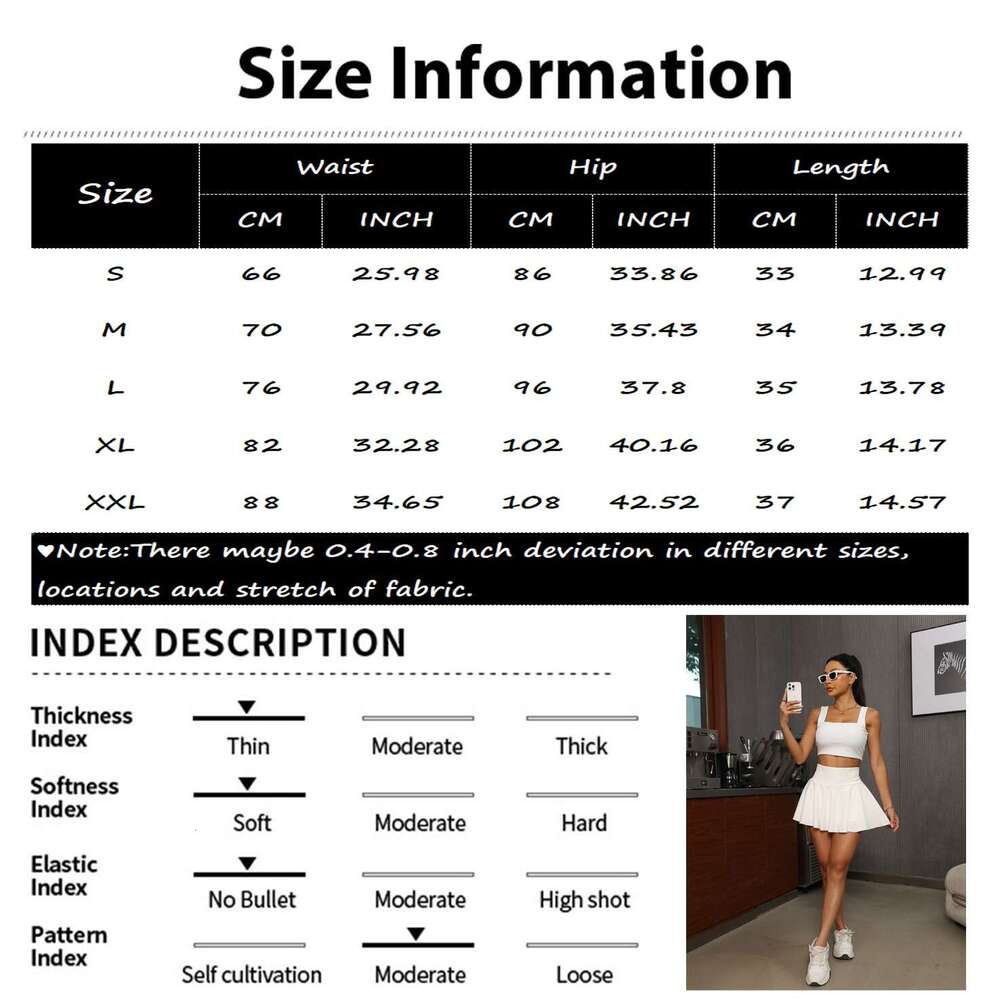 Women's Summer Fashion Sexy Mini Elastic Pleated Sun For School Girl Uniform Korean Black High Waist Tennis Skirts