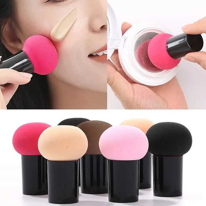 1 Cute Makeup Facial Cover Mushroom Head Sponge Powder Puff Comfortable Healthy and Fashionable Makeup W240814