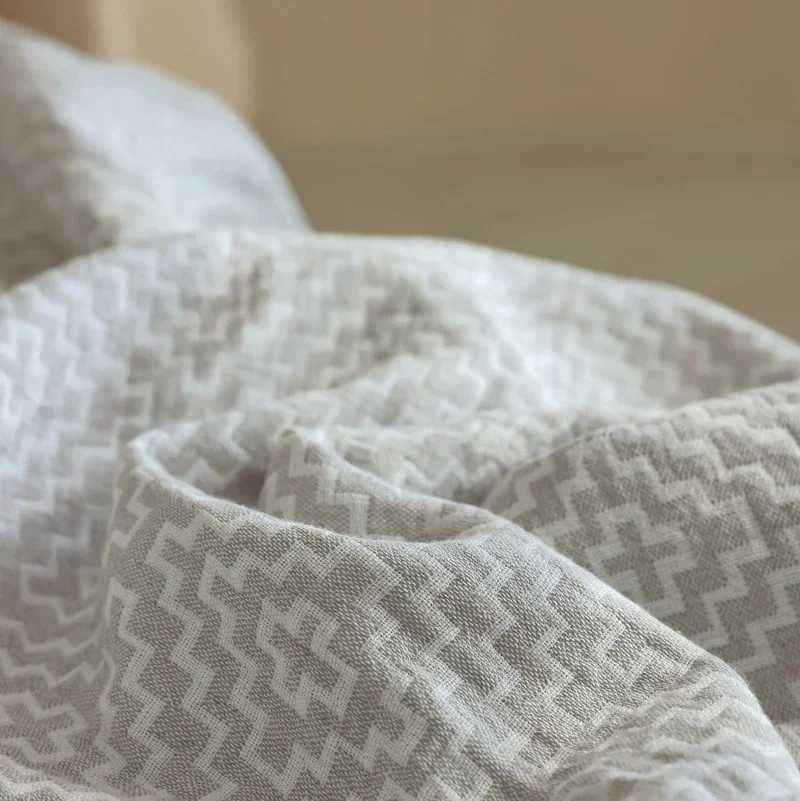 1pc Pure Cotton Blanket Single Size Bedsheet Soft Nap Blanket Home Decor Plaid Sofa Towel 200x230 Bedspread manta Y240815