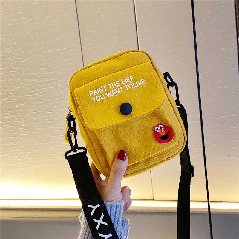 Childrens cross bag boys canvas bag mothers canvas bag girls wallet and handbag girls shoulder bag W240813