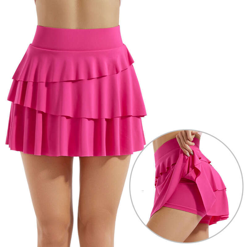 Women Hide Tennis Skirts Skirt Fiess Shorts High Waist Athletic Running Short Quick Dry Sports Skort Pocket