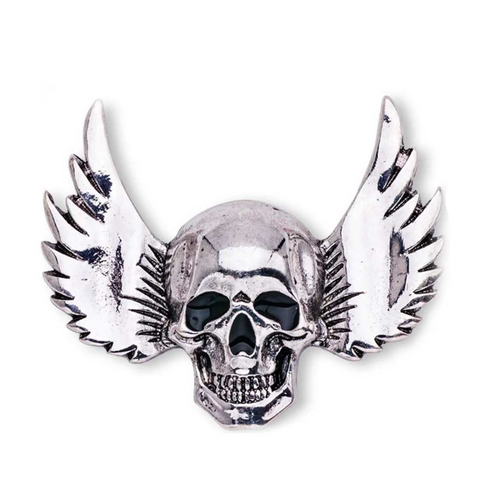 Halloween favorite skeleton brooch novel brooch backpack lapel gothic punk ghost HEAD European and W240815