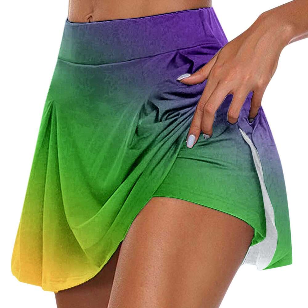 for Skirts Women Womens Daily Casual Workout Printed Tennis Yoga Sport Active Shorts Full Skirt s