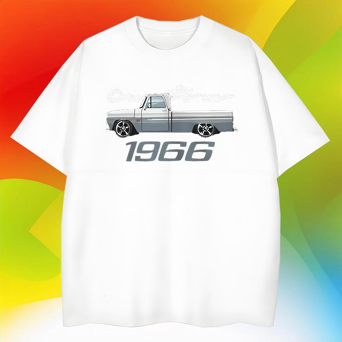 Unisex Men Tees Street Casual 100% Cotton 230g DIY Breathable car T-Shirts for Men 2024 Clothes