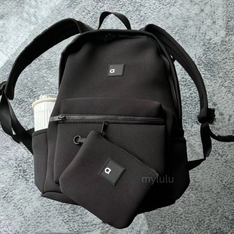 Backpack Women Men Bags Yoga Stow Backpack Water-resistant Matte 17.6L Gym Bag Workout Fitness Yoga Unisex Large Travel Sports Bag Student Backpack capacity crew