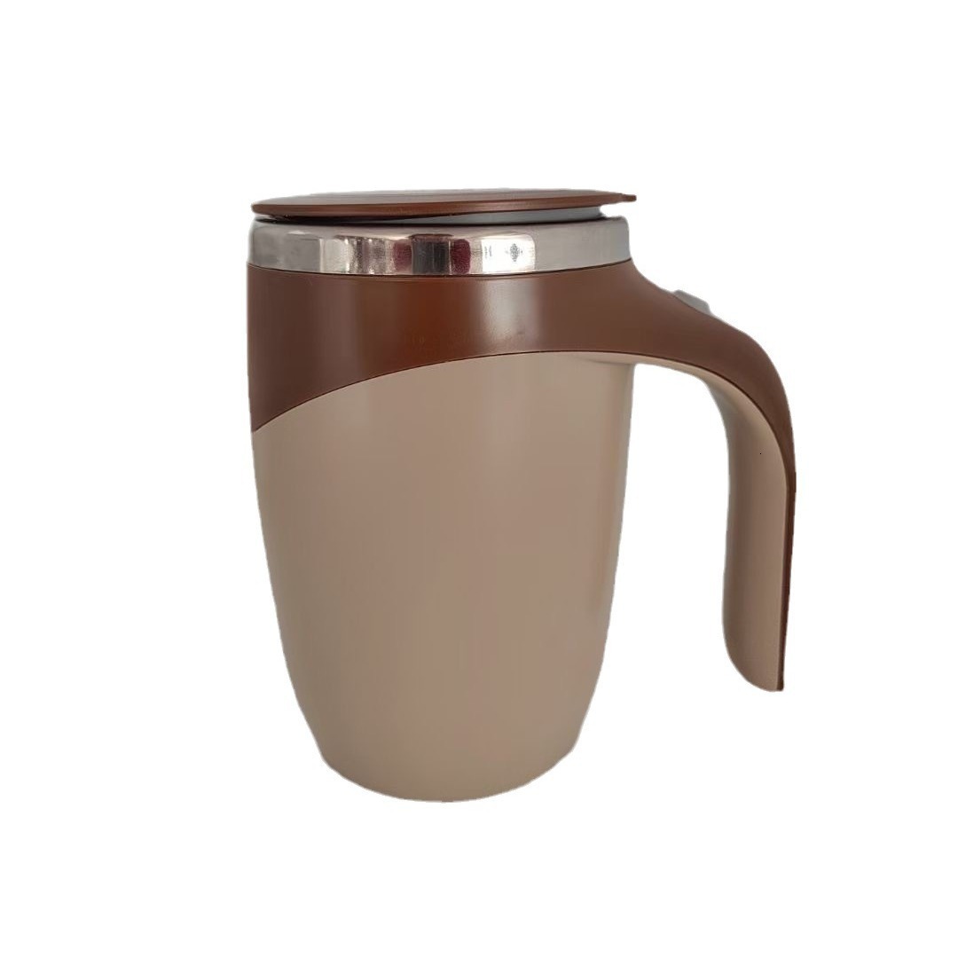 Magnetic Electric Drink Preparation Cup for Cozy Beverages - USB Rechargeable Auto-Mixer by Celebrities' Choice