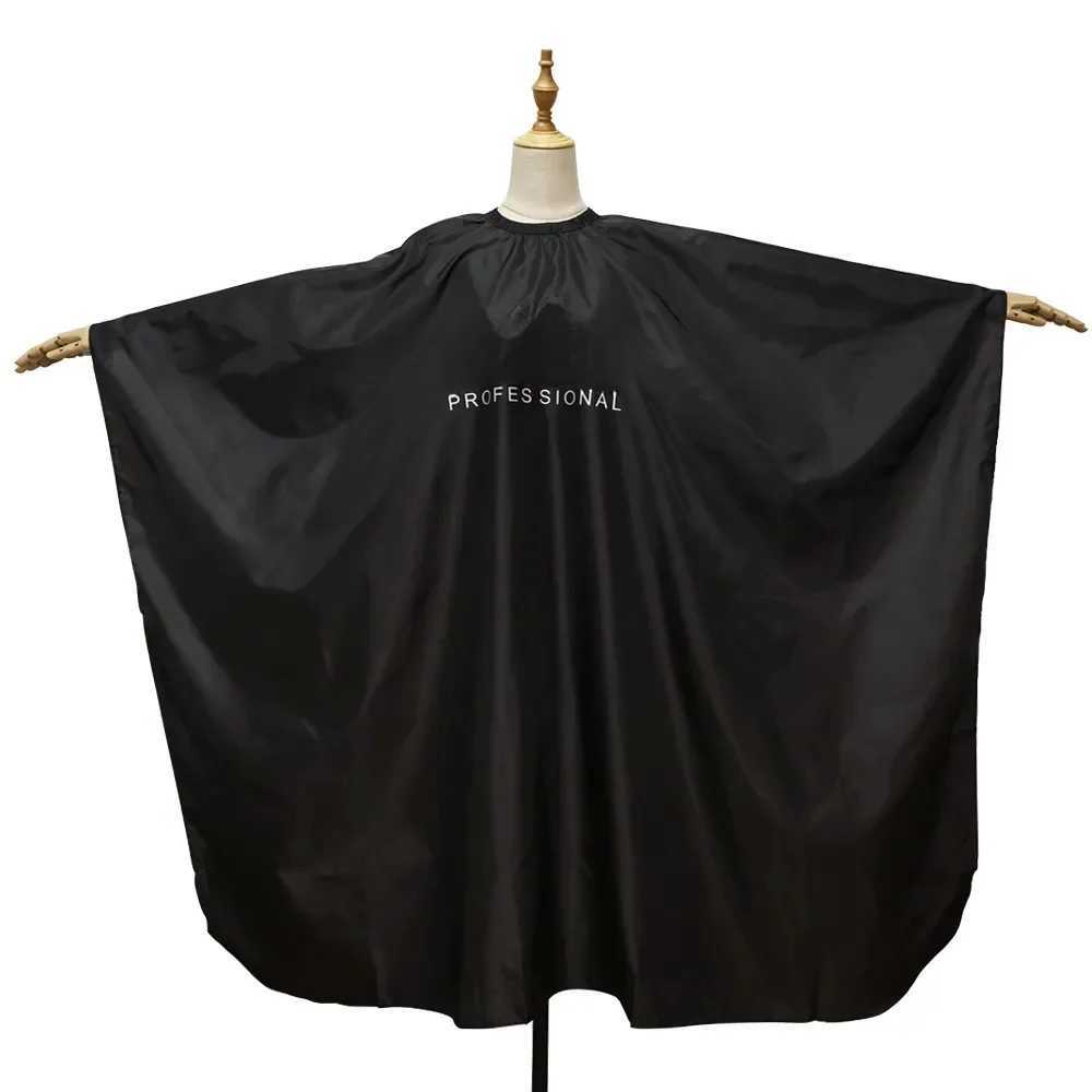 Professional Barber Fabric Adjustable Closed Hairdressing Apron Anti static Barber Shawl Waterproof Barber Coat W240814