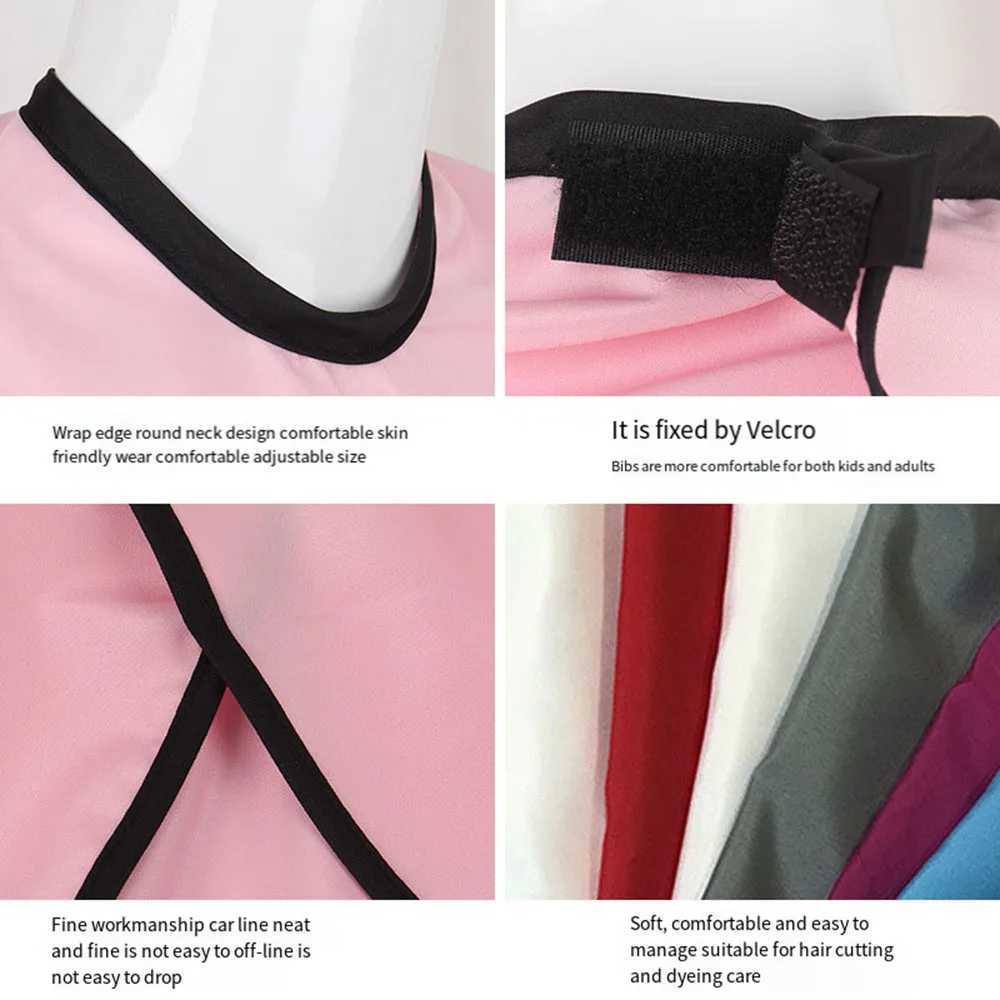 Hair removal apron hair cutting corner hair dye barber tool hair removal cloth durable and waterproof packaging hair salon accessories W240814