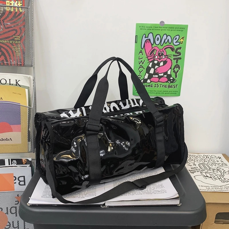 Large Capacity Travel For Women And Men High Quality PVC Transparent Shoulder Crossbody Waterproof Clear Sport Bag Male 240815