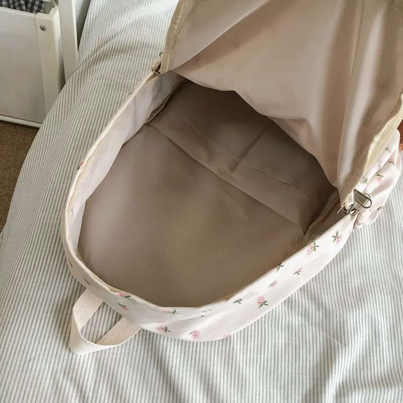 Women College Student Backpack Double Shoulder Large Capacity Travel Laptop Rucksack Book Schoolbag For Teenage 240813