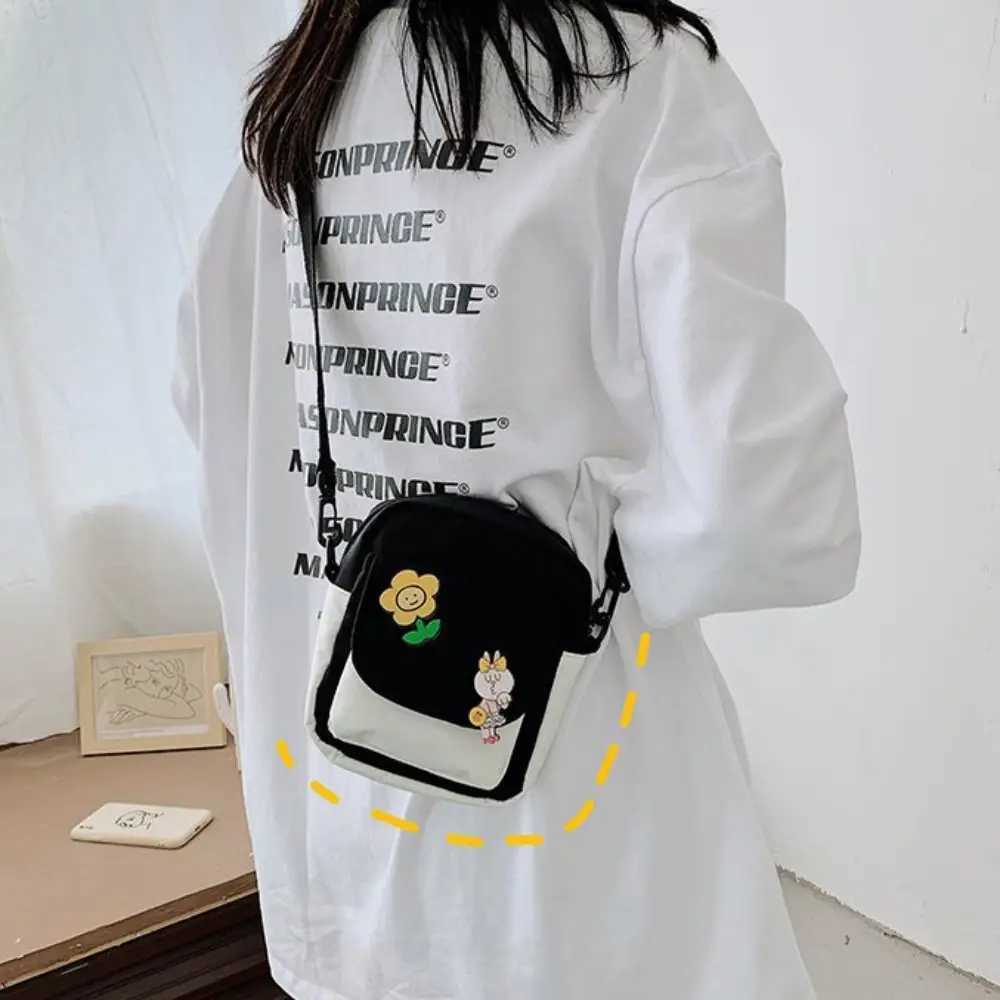 Girls Cross Wallet Cute Cross Bag Nylon Small Wallet Mini Shoulder Bag Girls Wallet W240813