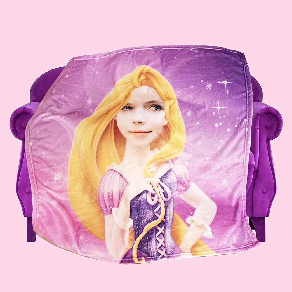 Ms.O Personalised Childrens Flannel Fleece Blanket Custom Fluffy Sofa Bed Kids Throw Blanket Cartoon Birthday Gift Idea Adult Y240815