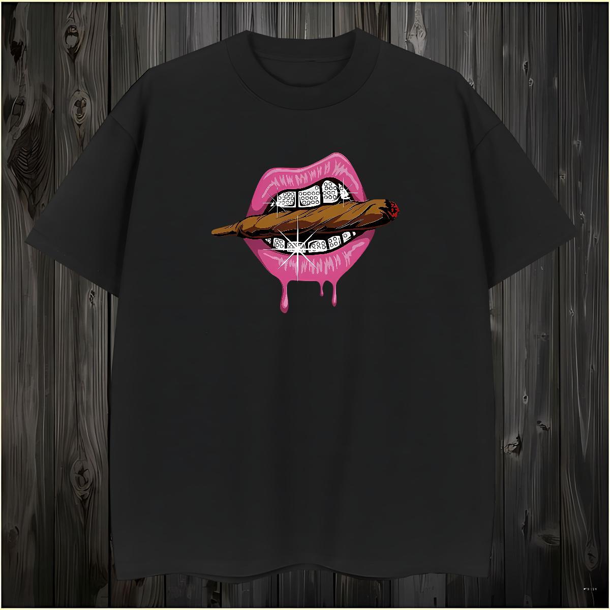 T-Shirts 100% Cotton 230g mouse Street Breathable Short Sleeve Graphic Men Clothes T-Shirt Fashion TOP Quality Polos