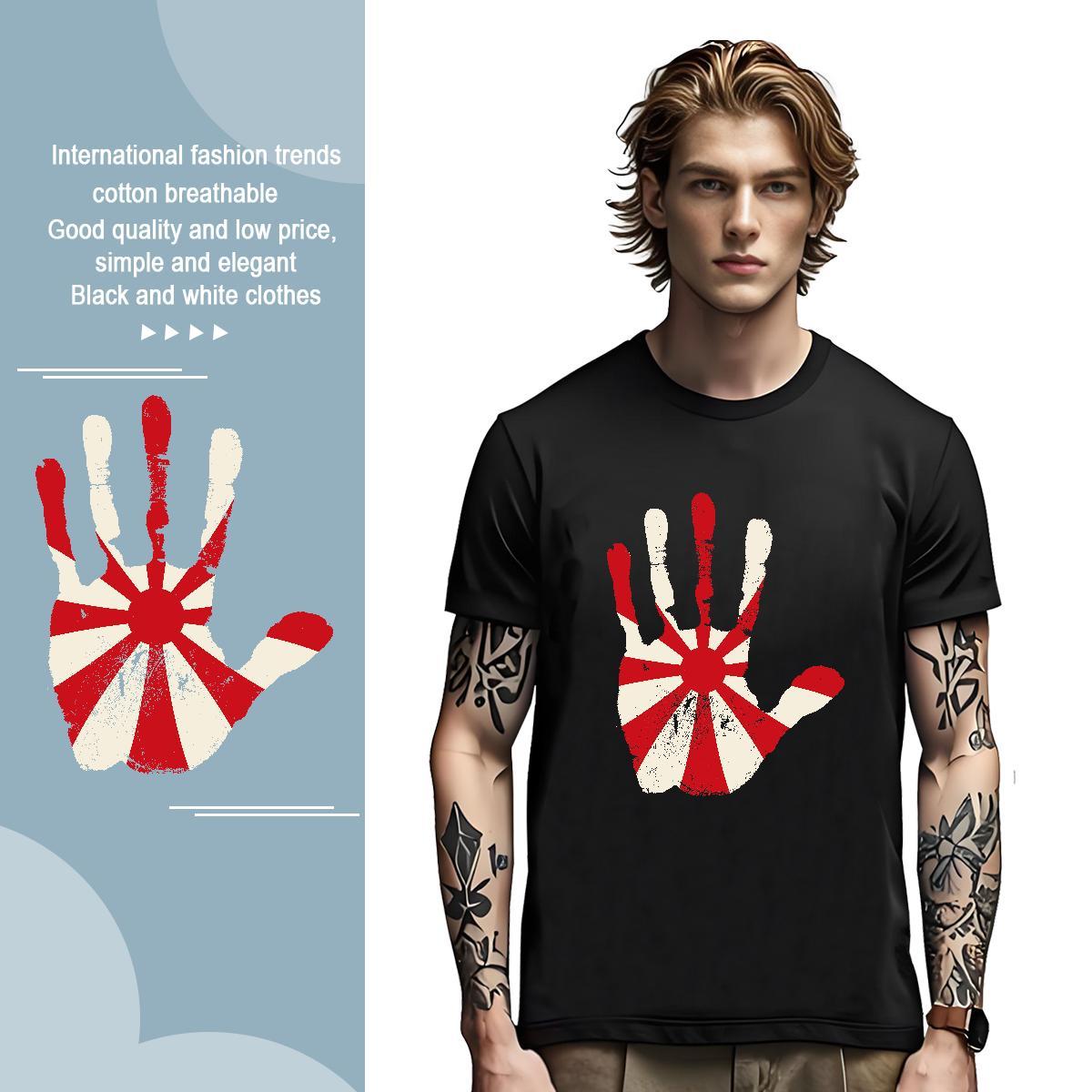 T shirt 230g Cotton painting Spring Summer Breathable Short Sleeve Oversized 4XL Tshirt for Man Woman New Arrival TOP Quality Wear