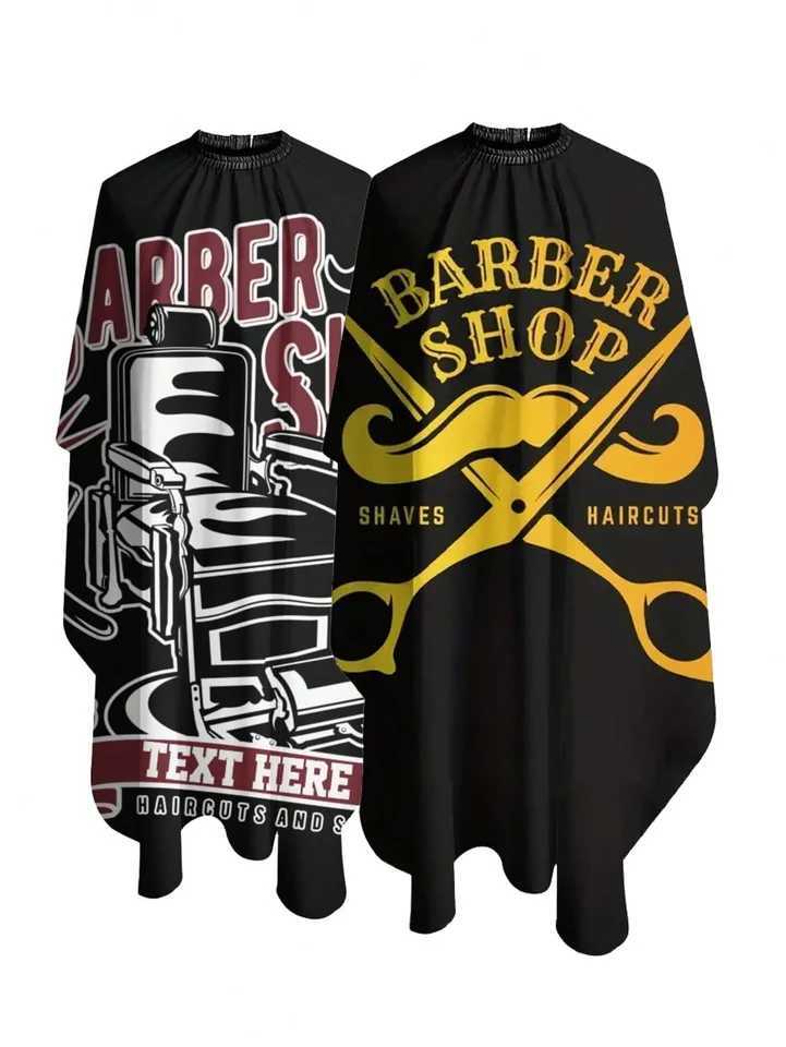 Barber Clothing Salon Apron Hairstyle Cape Town Anti static Barber Coat Barber Professional Accessories Tools W240814