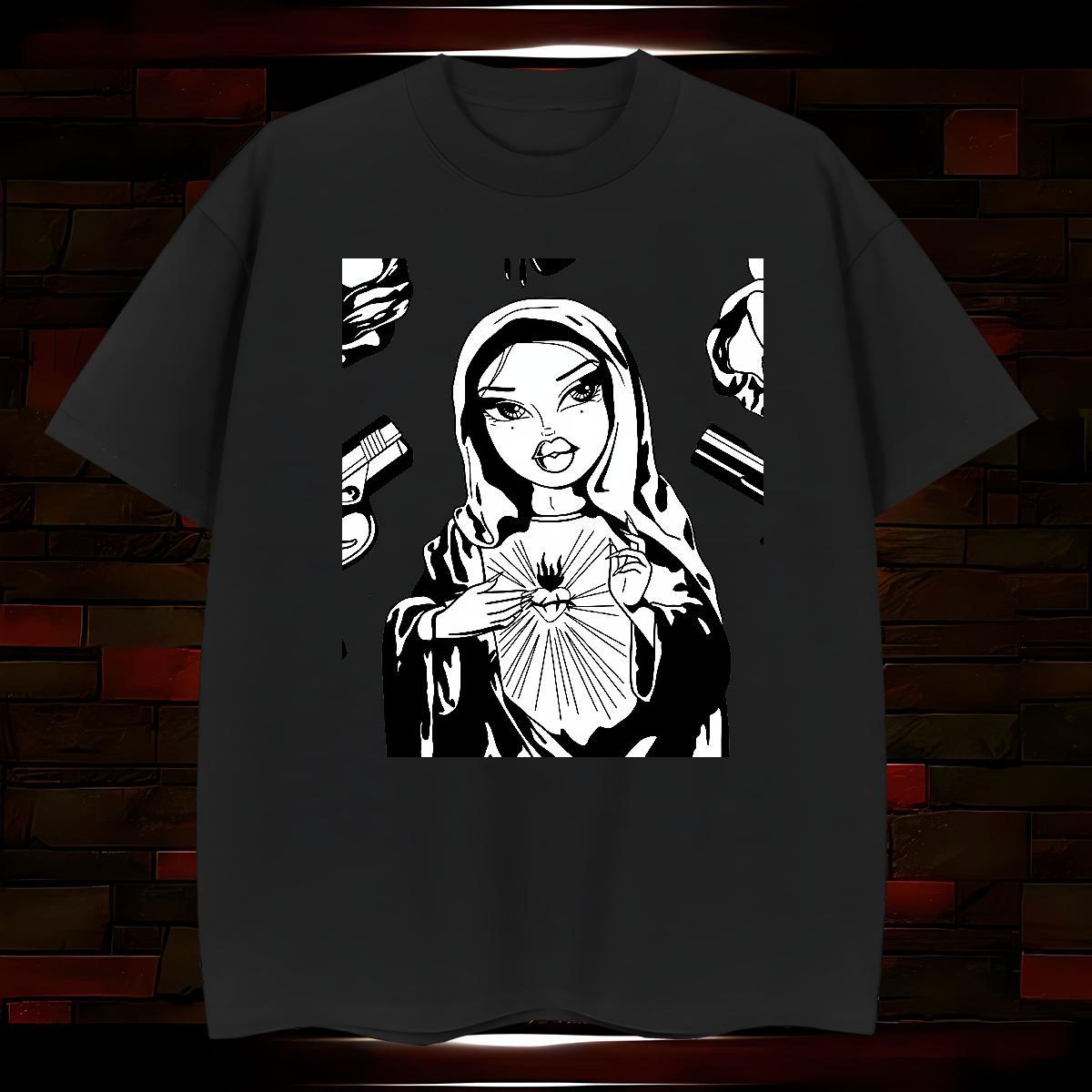 T-Shirts 230g Cotton nun Casual Crew Neck DIY Logo Oversized Couples T Shirts 2024 Soft Tee Shirt