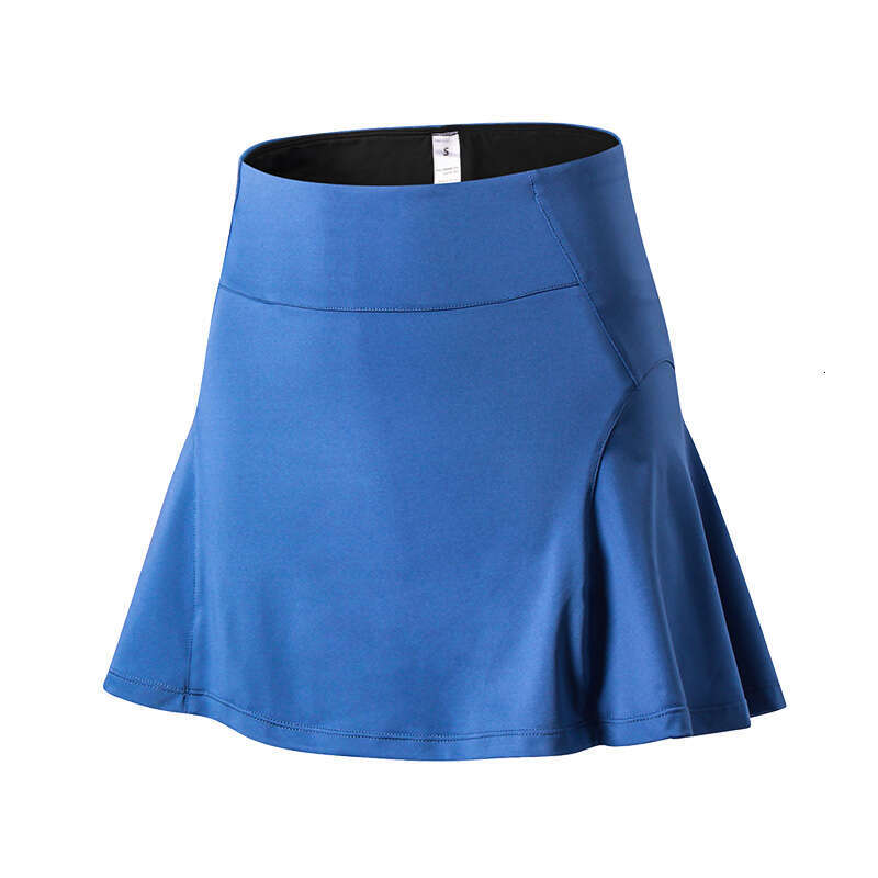 Glare Anti Stretch Shorts Liner Sport Tennis Quick Dry Loose Women Running Skirts Summer Badminton Skirt with Pocket
