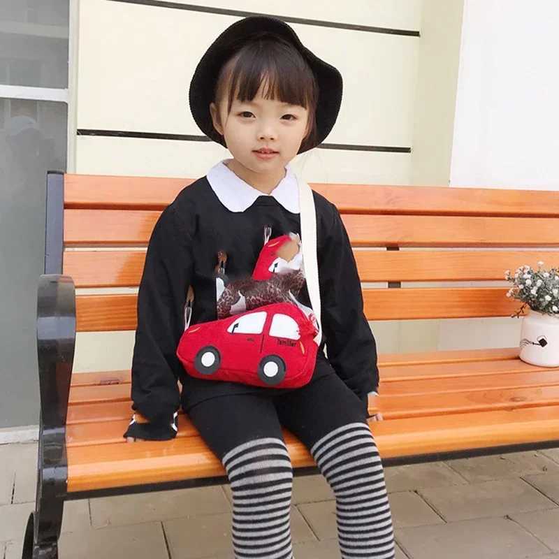 New Fashion Mini Cross body Bag for Children Babies Boys and Girls Car Shoulder Bag Cartoon Pig Coin Wallet W240813