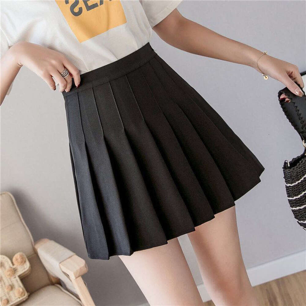 Waist High Tennis Japanese School Mini Skirts For Girls 2024 New Arrival Drop-shipping