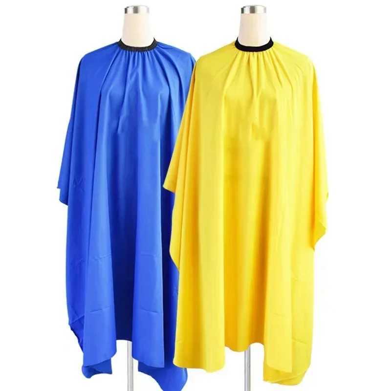 Black white hair salon professional salon hair shawl barber silicone collar barber apron shawl wholesale W240814