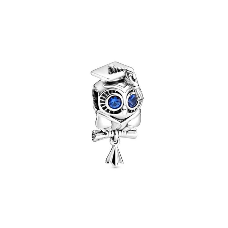 100 925 Sterling Silver Dream Fly Dangle Cat Orange Lucky Charm For Fine Jewelry Making Fit Women S925 Snake Bracelet Girl Gift