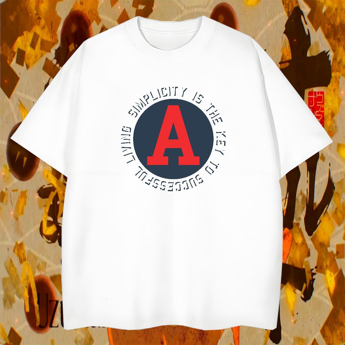 Popular Tshirts Daily Outfit 230g 100% Cotton DIY Breathable Short Sleeve letter Man T Shirts Custom Tops Shirt