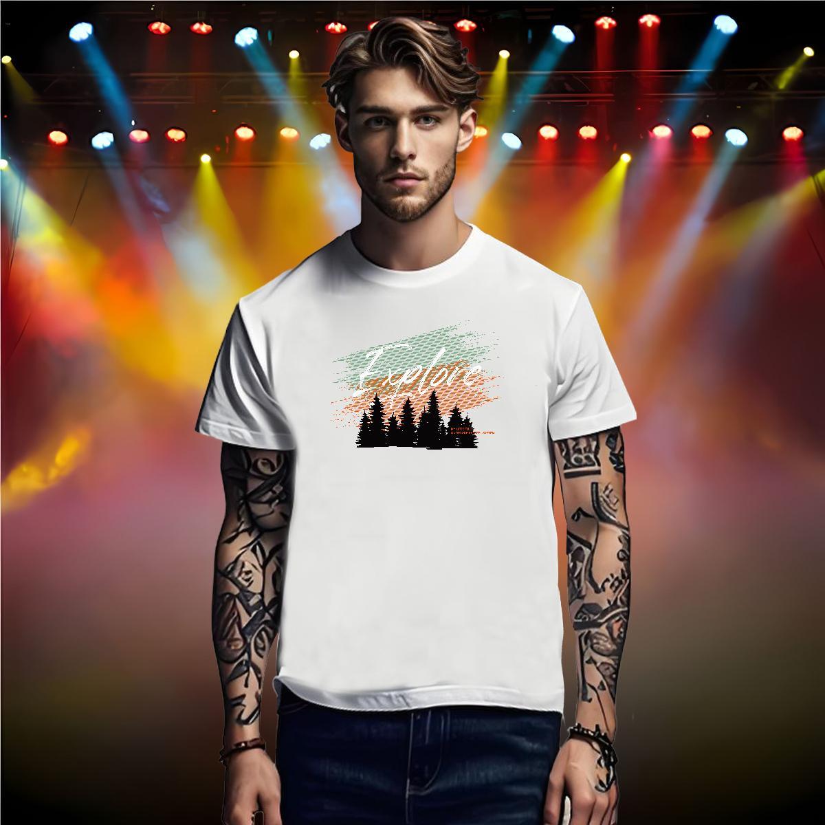 T-Shirts 230g 100% Cotton tree Casual Beach Breathable Short Sleeve White Plus Size Men Tshirts Designer Fashion Wholesale Polos