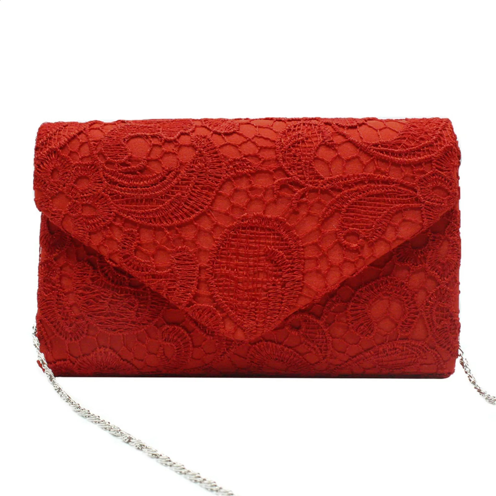 WomenS Fashion Elegant Floral Lace Envelope Clutch Evening Prom Handbag Purse Casual Bags For Women Bolsa Femimina 240813
