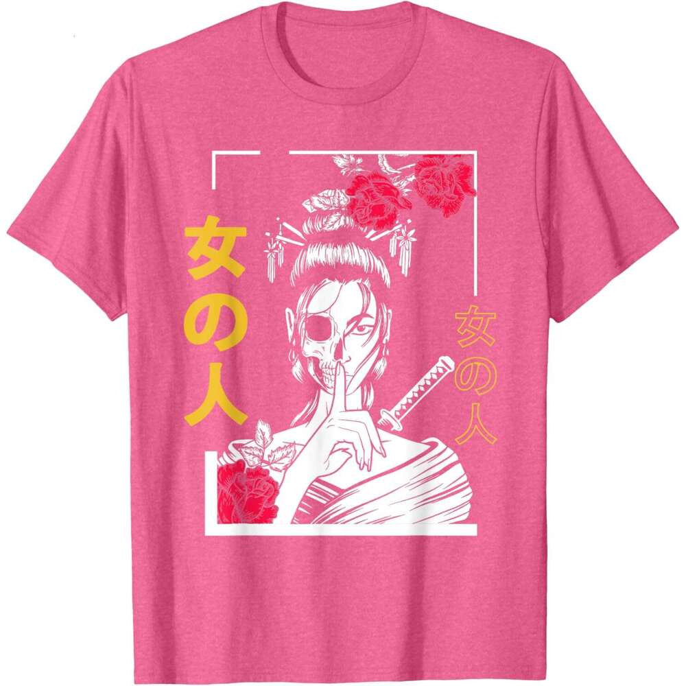 25ss T shirt for Mens Japanese Samurai Floral Warrior Geisha Woman Tokyo Anime T-Shirt Shirts Tshirt Graphic Tee Casual Tops Short sleeve Free shippin