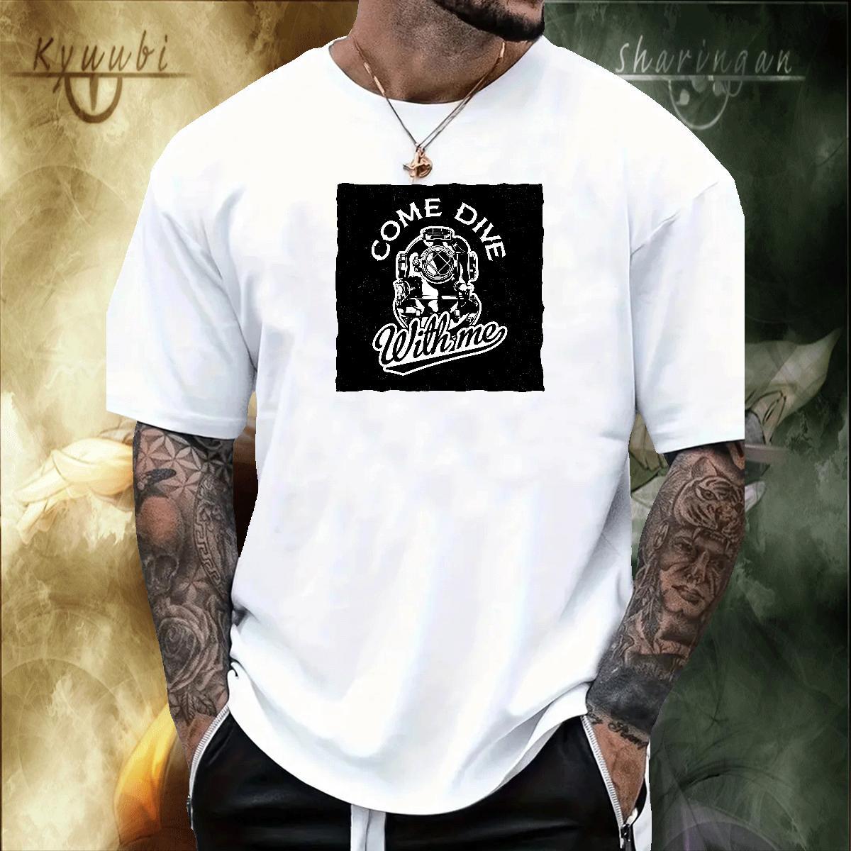 Designer Tshirt for Man Woman Summer Casual 230g 100% Cotton DIY Anime Breathable Crew Neck return to the ancients T Shirts Men Classic Tops