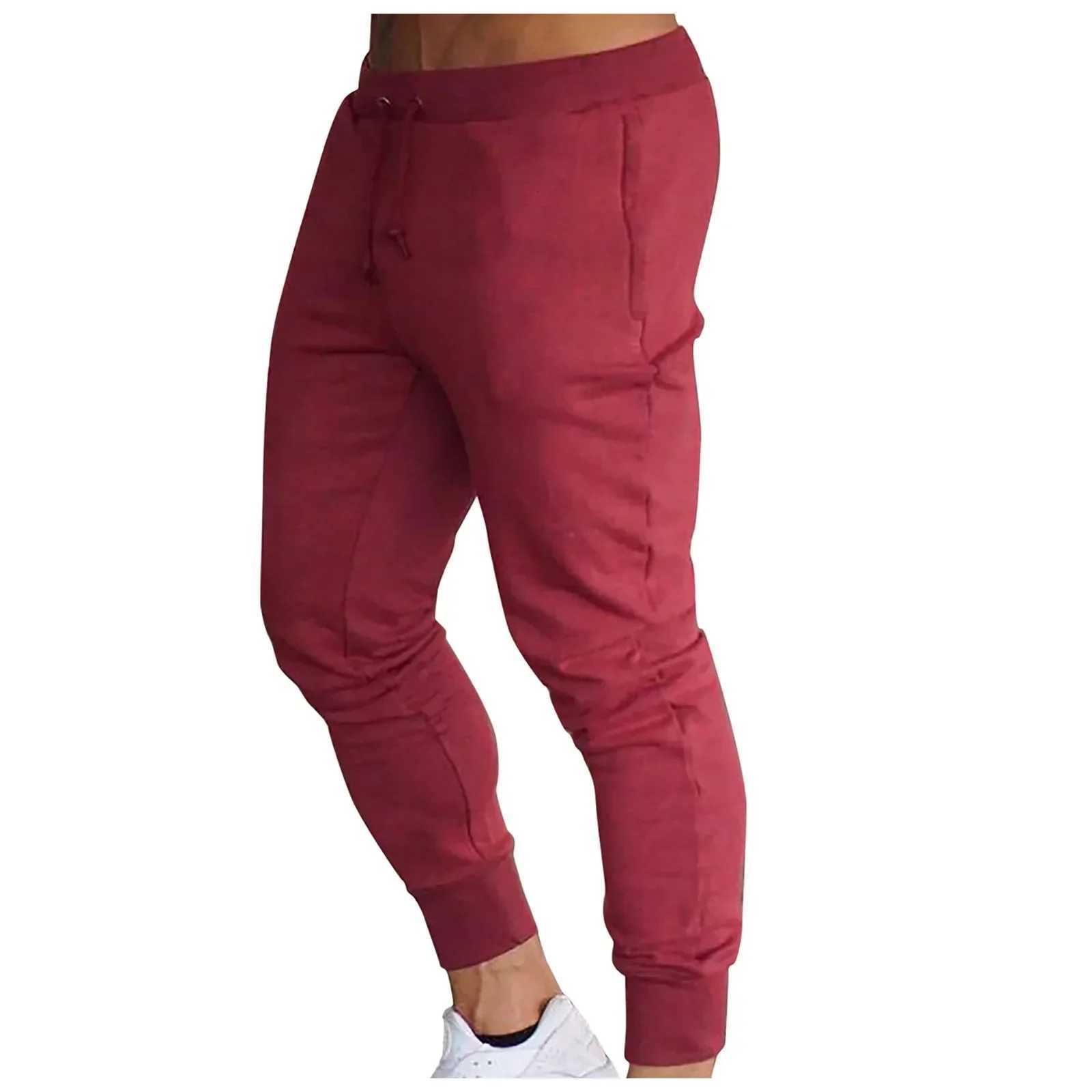 Size up mens sports pants for running Trousers for exercise jogging pants for fitness gym jogging mens fitness tracksuitsW240725