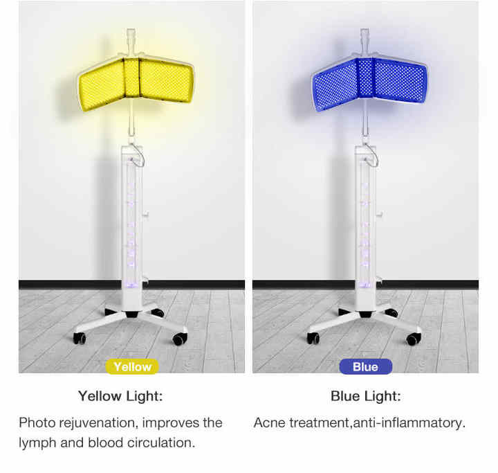 2024 Factory Price Infrared Pdt Lamp/led Light Therapy Photon Photodynamic Pdt Red Light Therapy/skin Care Machine For Salon
