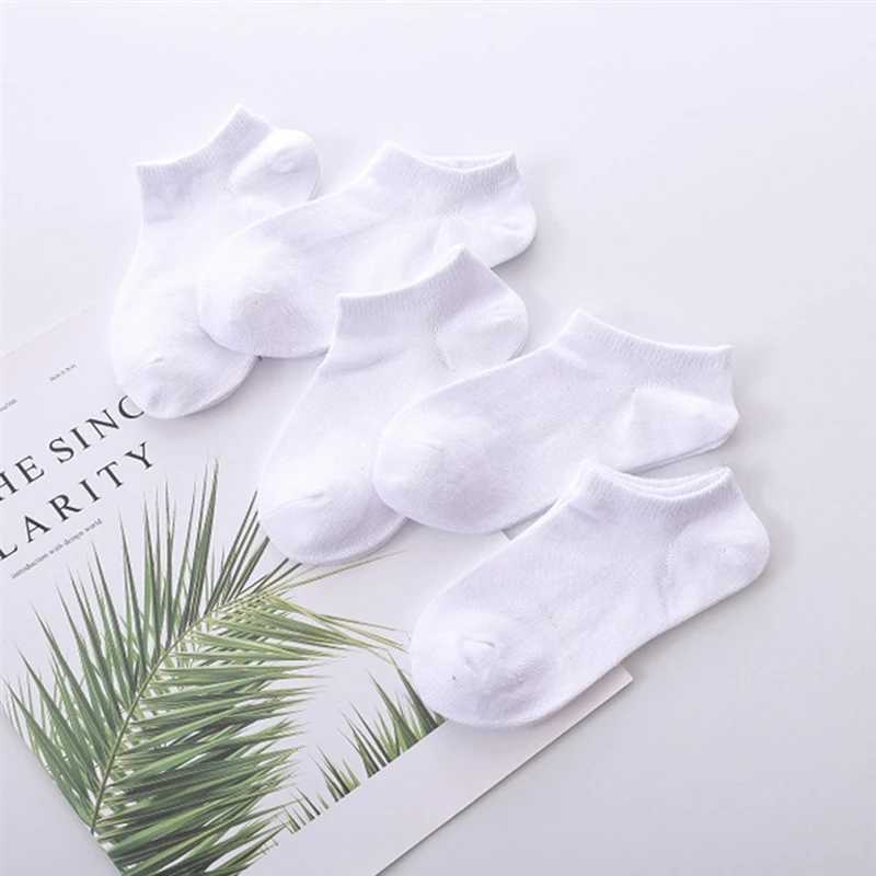 5 pairs of baby socks for boys and girls black and white gray socks soft newborn baby loose and comfortable socks childrens sportswear W240814