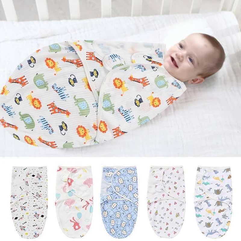 100% Cotton Soft Baby Swaddle Blanket Swaddle Wrap for Infant Adjustable Newborn Swaddle Soft Baby Swaddle for 0-6 Month TSF# Y240815