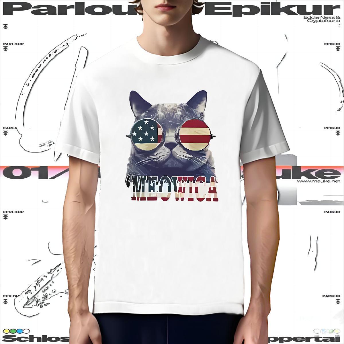 Cool T shirt cat Breathable Short Sleeve Hip Hop Skull 230g Cotton Men Tops Tees Fashion Design Polos