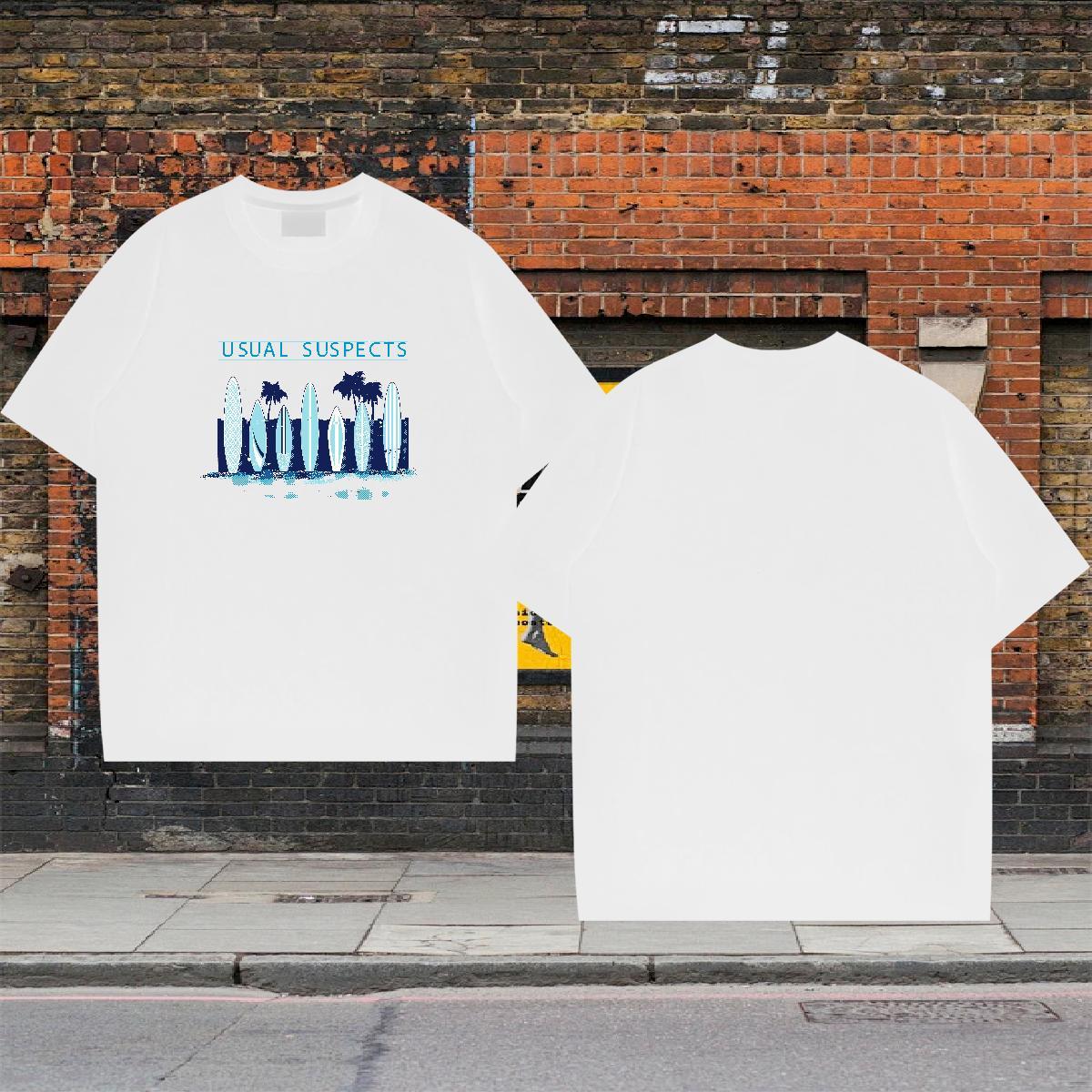 TOP Quality Tshirts Outdoor 100% Cotton 230g Custom Print Oversized Breathable beach Mens T Shirts 2024 Designer Clothings