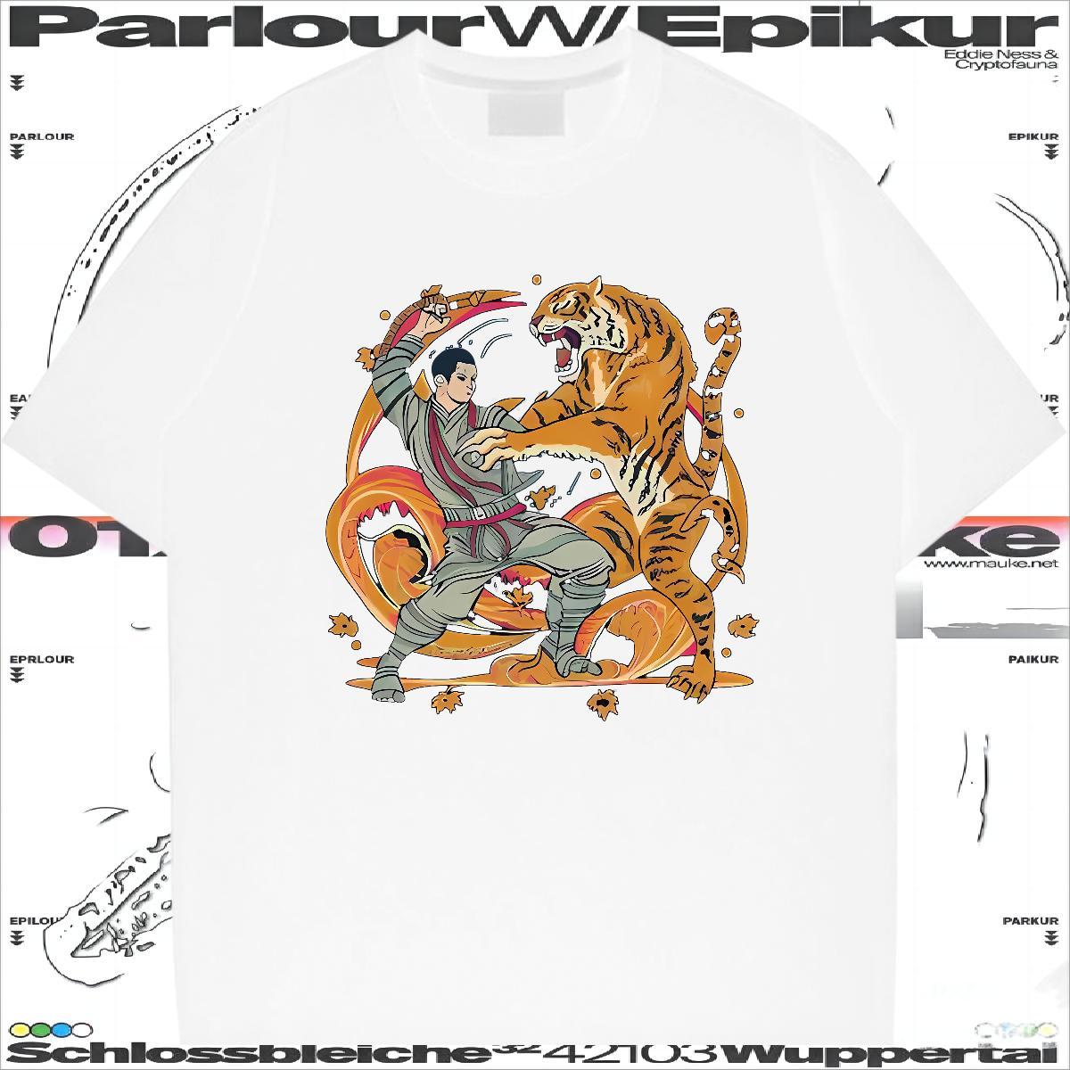 Wholesale T-Shirts Breathable Outdoor Anime 100% Cotton 230g Mens Tshirts Free Shipping Clothes