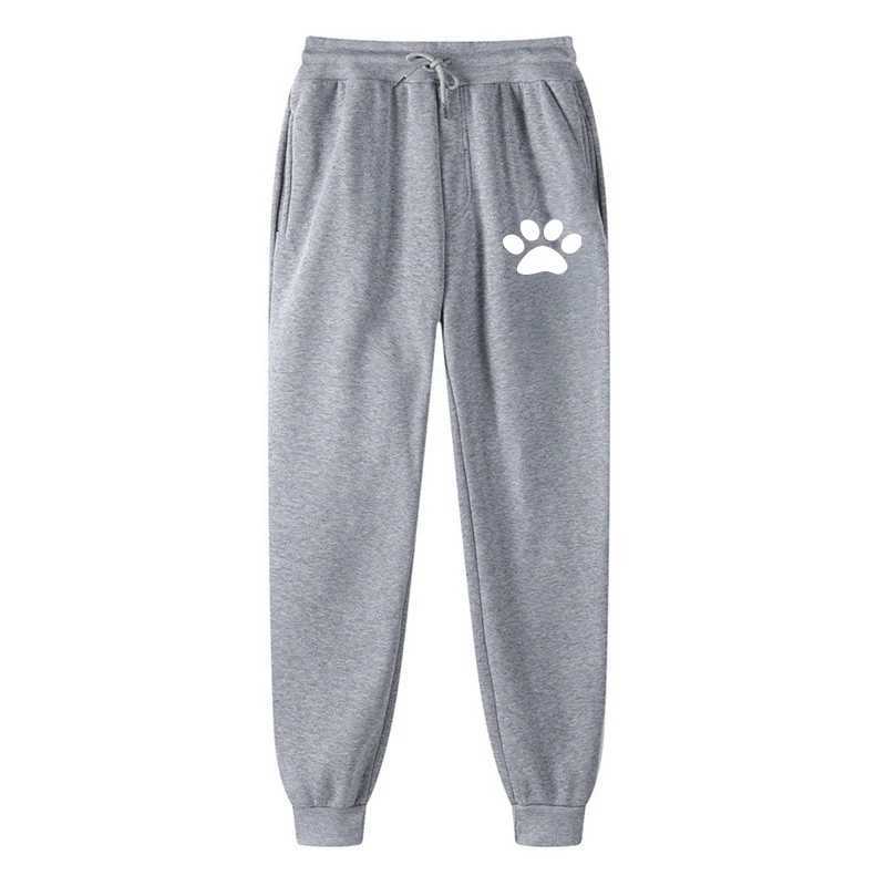 Autumn and winter wool mens Trouser letter printing fashion drawstring casual pants sports pants sports pantsW240725