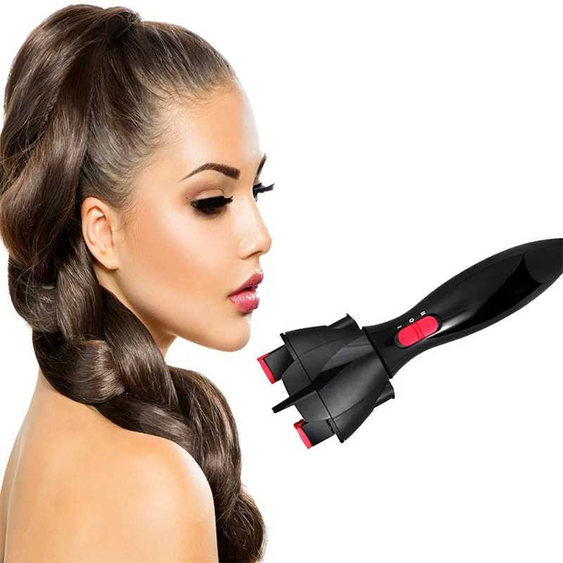 Portable automatic twisting fast styling hair device with dual Tress DIY electric hair knitting tool and hair knitting tool W240814