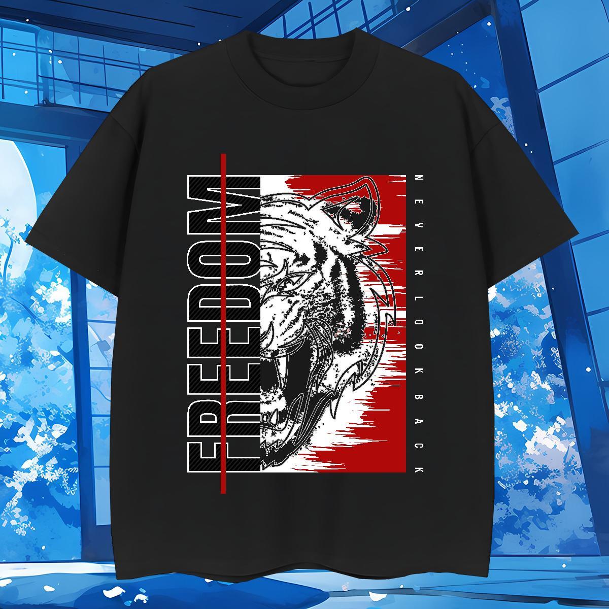 Man T Shirts 230g Cotton Home Outdoor Short Sleeve Soft DIY Anime Mens Tshirts Fashion New Free Shipping Clothes