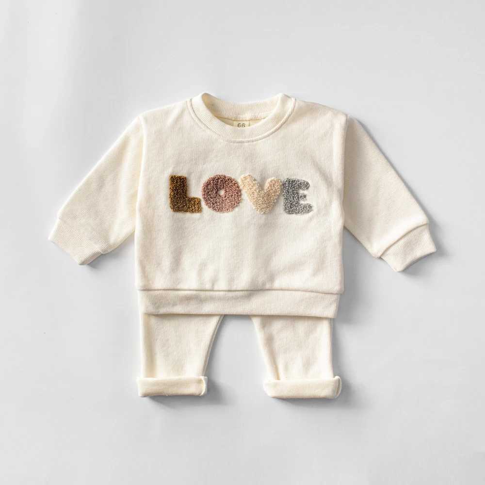 Clothing Sets Baby Clothes Sets Infant Spring Autumn Kids Outfits Baby Hoodie Sweatshirt Suit Children Cotton Tops + Pants Baby Clothing Set