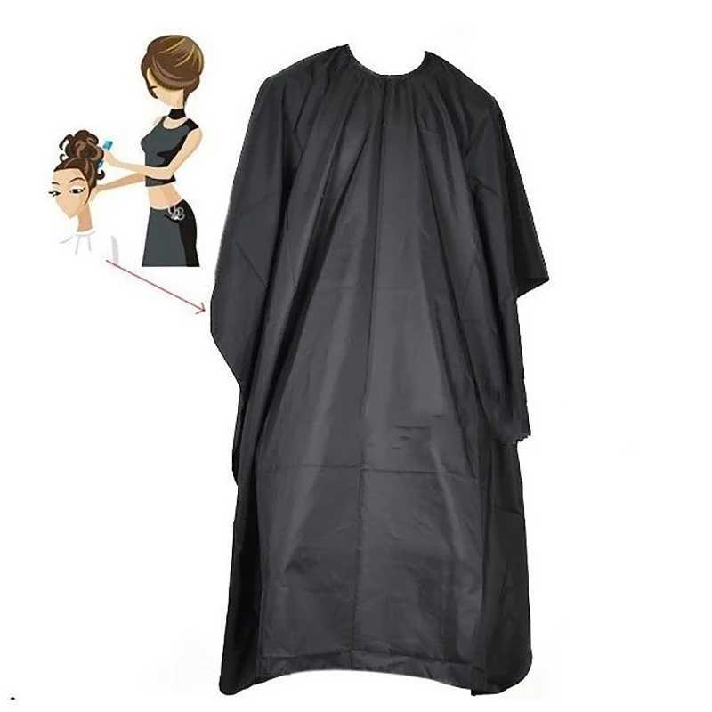 Professional Salon Hair Salon Cloth Hair Clipper Dress Barber Black Waterproof Hairdresser Apron Hairdressing W240814