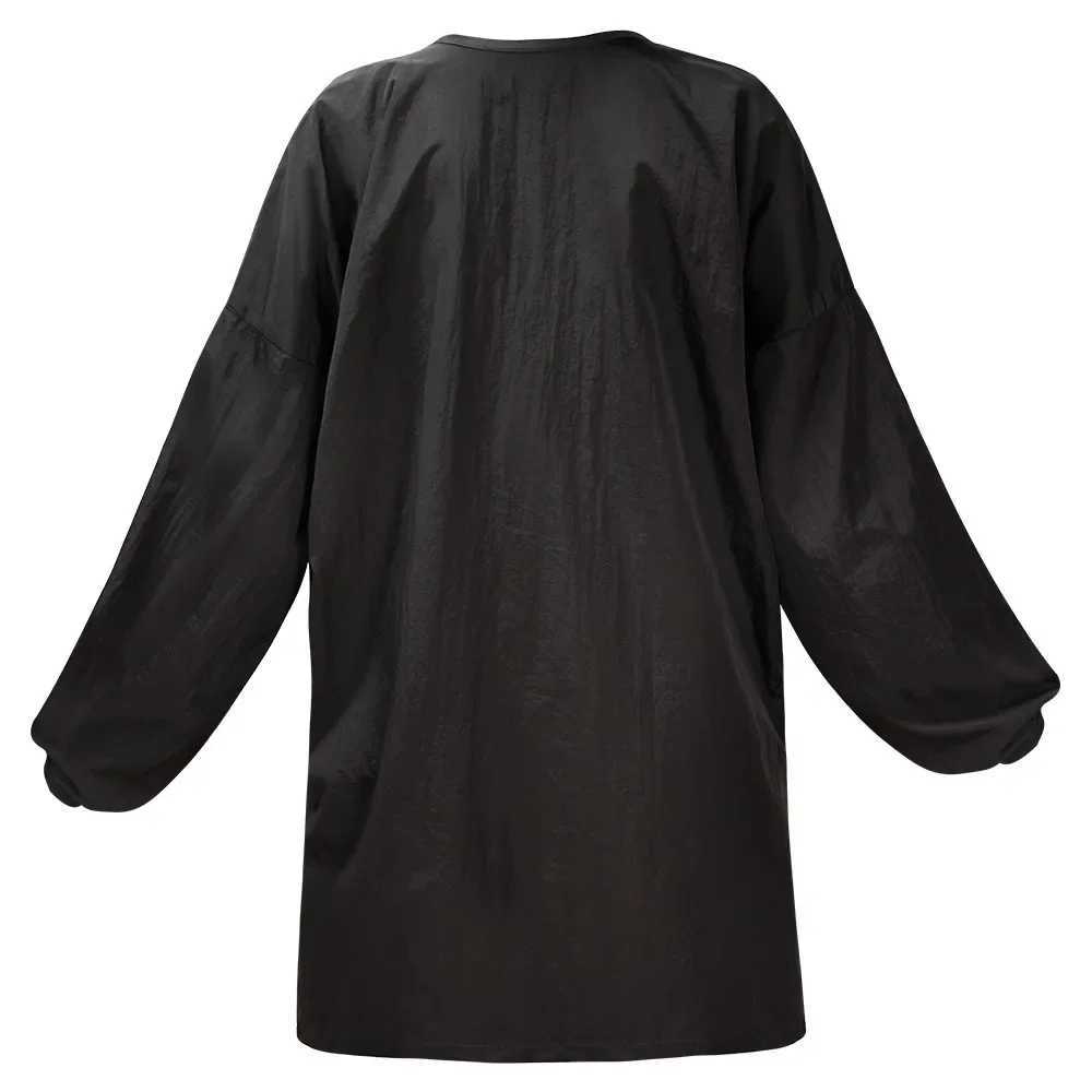 Hairdressing long sleeves haircutting shawls waterproof hairdressers cutting dresses anti-static hairstyles fabric salons W240814