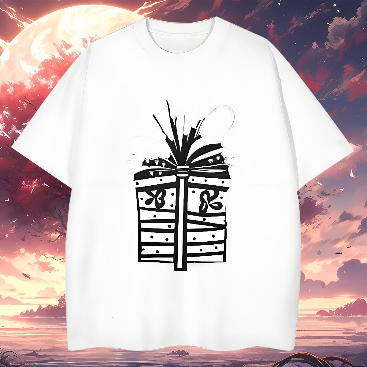T-Shirts 230g Pure Cotton Lines Hip Hop Street Breathable Short Sleeve White Plus Size Couples T Shirts Fashion Designer Unisex Clothes