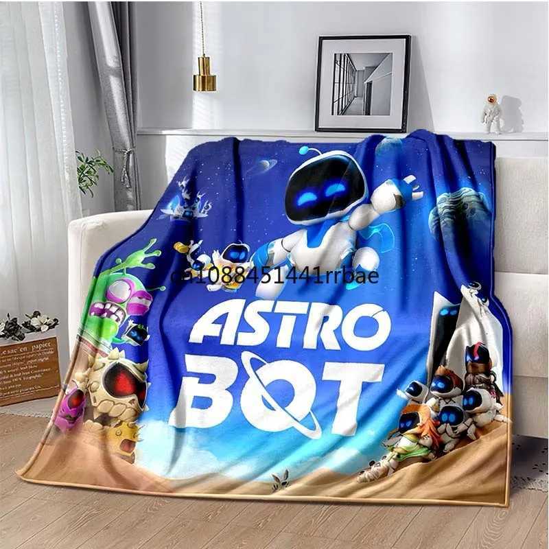 Game A-STROB- BOT BlanketLightweight Warm Insulation Sofa Bed Office Car Knee Pads BlanketsDecke Y240815