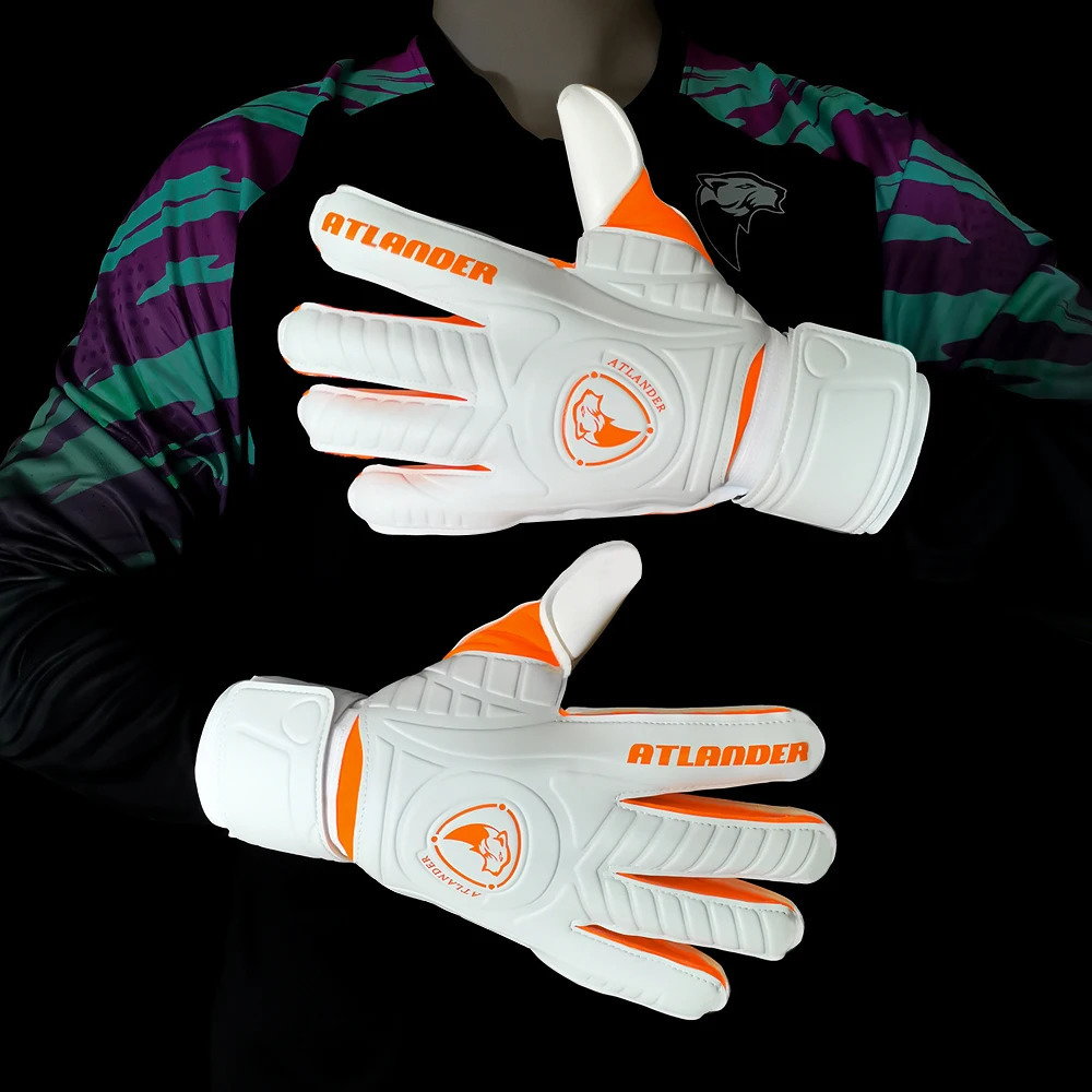 Fingersave Goalkeeper Gloves Football Wrist Strap Latex Finger Save Guard Protection Kids Adult Soccer Strong Grip Goalie Glove 250107