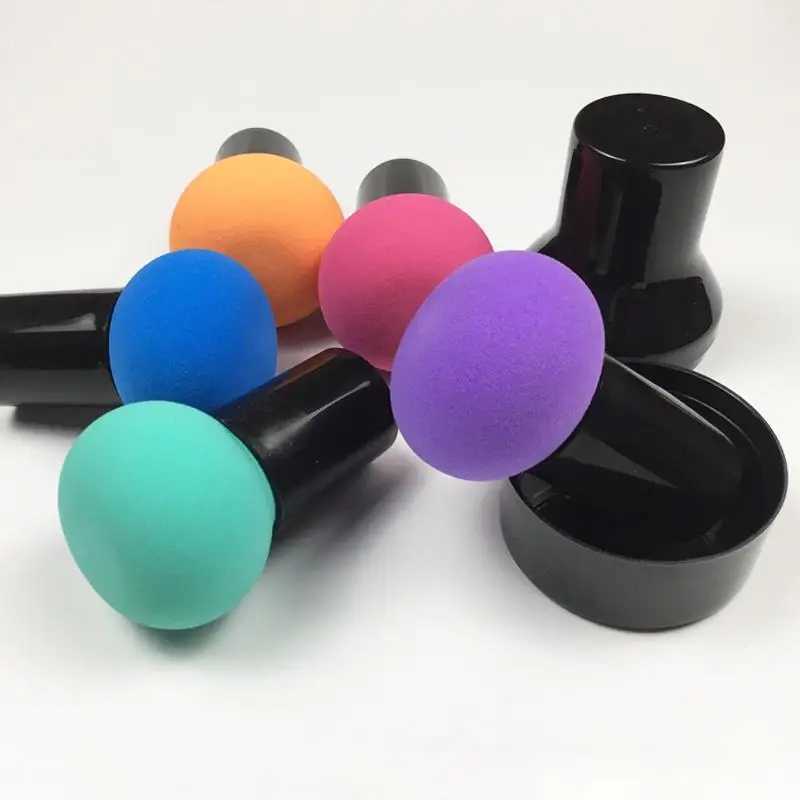 1 Cute Makeup Facial Cover Mushroom Head Sponge Powder Puff Comfortable Healthy and Fashionable Makeup W240814