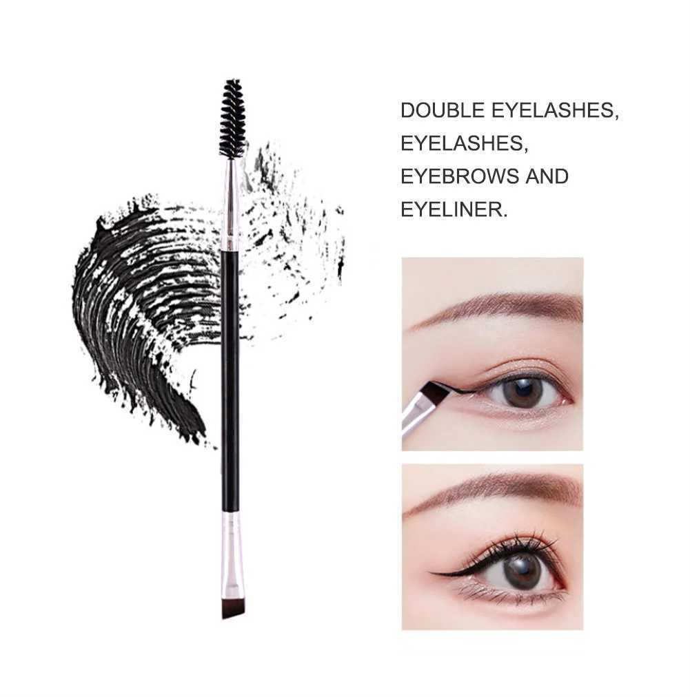 1/2/3 eyelash brush eyelash comb double ended corner and spray brush 2-in-1 eyelash beauty and makeup brush tool W240814